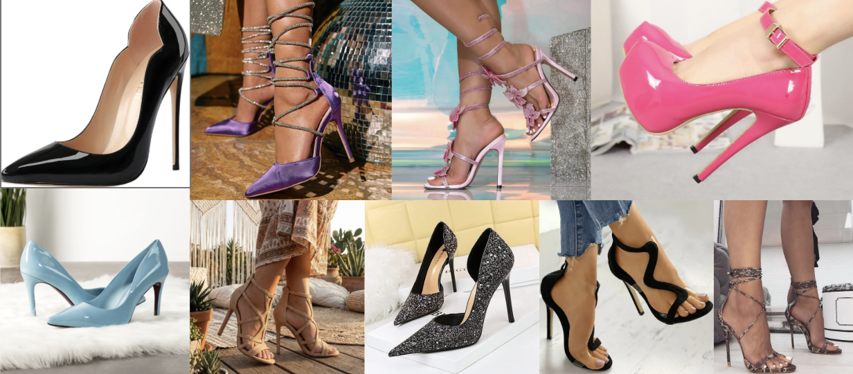 Heel sketches