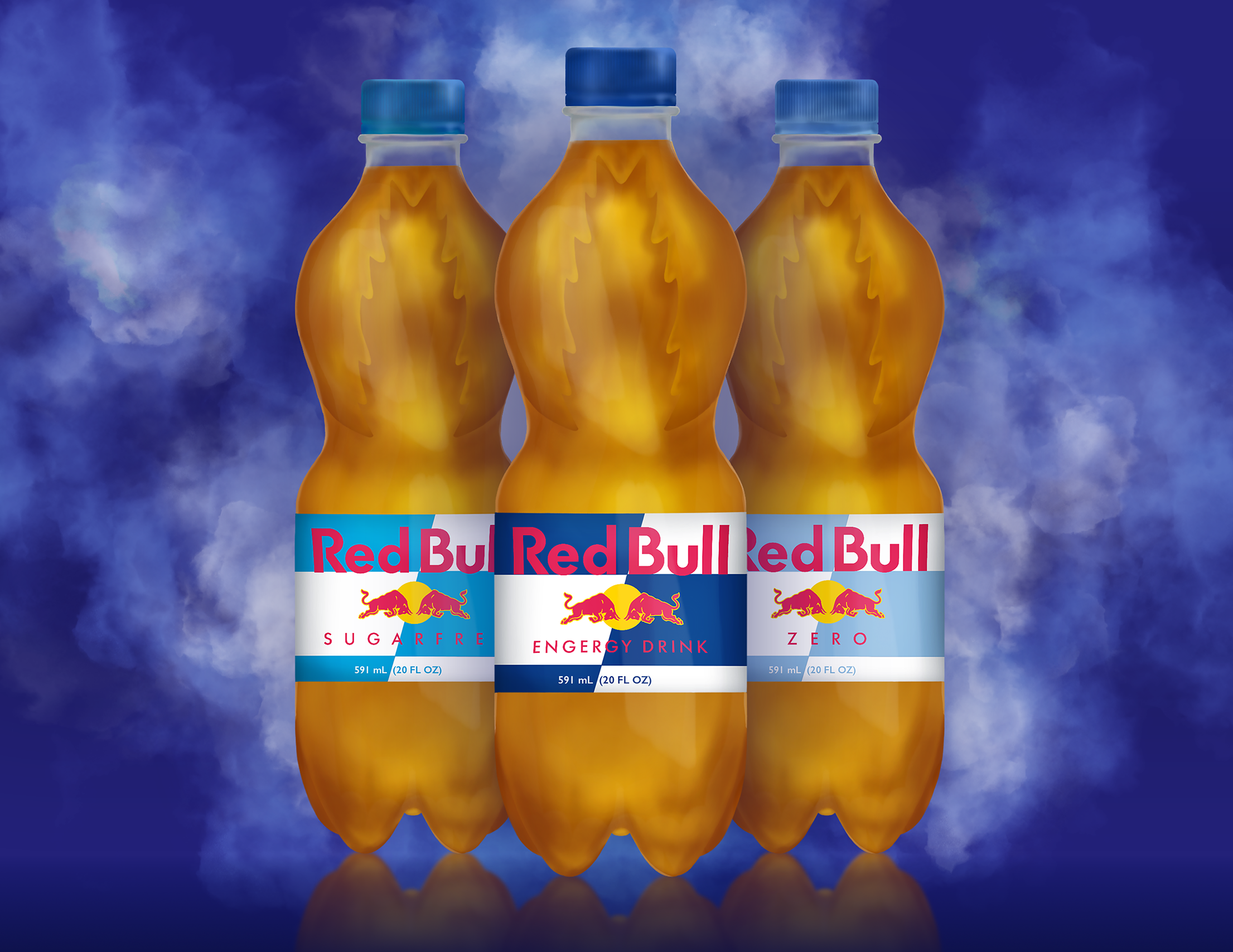 Redbull Bottles